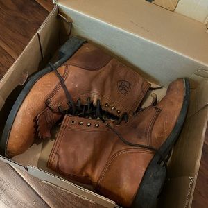 ARIAT Paddock Boots, Tan Leather, Size 11